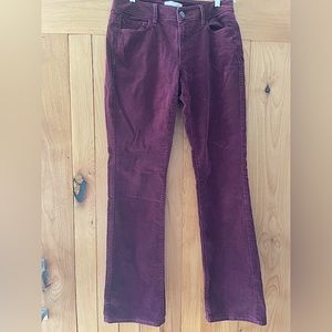 Loft Burgundy Corduroy Psnts